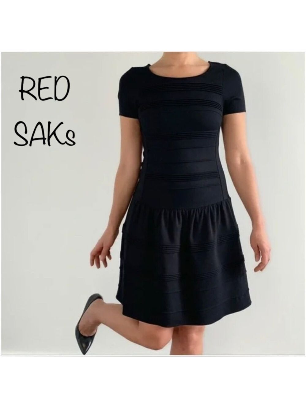 Saks Fifth Avenue Little Black Dress W8